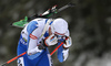 Tuomas Gronman of Finland competes during the men pursuit race of IBU Biathlon World Cup in Pokljuka, Slovenia. Men pursuit race of IBU Biathlon World cup 2018-2019 was held in Pokljuka, Slovenia, on Sunday, 9th of December 2018.
