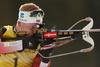 Johannes Thingnes Boe of Norway competes during the men pursuit race of IBU Biathlon World Cup in Pokljuka, Slovenia. Men pursuit race of IBU Biathlon World cup 2018-2019 was held in Pokljuka, Slovenia, on Sunday, 9th of December 2018.
