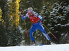 Kaisa Makarainen of Finland competes during the women pursuit race of IBU Biathlon World Cup in Pokljuka, Slovenia. Women pursuit race of IBU Biathlon World cup 2018-2019 was held in Pokljuka, Slovenia, on Sunday, 9th of December 2018.
