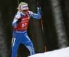 Mari Eder of Finland competes during the women pursuit race of IBU Biathlon World Cup in Pokljuka, Slovenia. Women pursuit race of IBU Biathlon World cup 2018-2019 was held in Pokljuka, Slovenia, on Sunday, 9th of December 2018.

