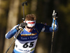 Tuomas Harjula of Finland competes during the Men Sprint race of BMW IBU Biathlon World cup in Pokljuka, Slovenia. Men Sprint race of BMW IBU Biathlon World cup was held in Pokljuka, Slovenia, on Friday 6th of January 2023.