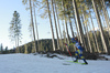 Malte Stefansson of Sweden competes during the Men Sprint race of BMW IBU Biathlon World cup in Pokljuka, Slovenia. Men Sprint race of BMW IBU Biathlon World cup was held in Pokljuka, Slovenia, on Friday 6th of January 2023.