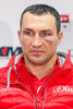 Wladimir Klitschko during press conference after a world heavyweight title fight between Wladimir Klitschko and Tyson Fury at the Esprit Arena in Duesseldorf, Germany on 2015/11/29.
