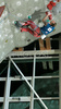 Tomas Mrazek of Czech climbing during men finals of last IFSC Sport Climbing World cup of 2008 season. Final race of IFSC Sport Climbing World Cup of 2008 season was held in Kranj, Slovenia on 16th of November 2008. 

