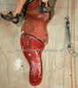 Third placed Johanna Ernst of Austria climbing during women finals of last IFSC Sport Climbing World cup of 2009 season. Final race of IFSC Sport Climbing World Cup of 2009 season was held in Kranj, Slovenia on 15th of November 2009. 
