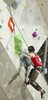 Thomas Tauporn of Germany during men finals of last IFSC Sport Climbing World cup of 2010 season. Final race of IFSC Sport Climbing World Cup of 2010 season was held in Kranj, Slovenia on 14th of November 2010.
