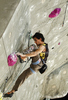 Ramon Julian Puigblanque of Spain during men finals of last IFSC Sport Climbing World cup of 2010 season. Final race of IFSC Sport Climbing World Cup of 2010 season was held in Kranj, Slovenia on 14th of November 2010.
