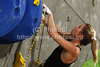 Maja Vidmar of Slovenia during women finals of IFSC Sport Climbing World cup 2011. Finals of IFSC Sport Climbing World Cup 2011 were held in Kranj, Slovenia on 20th of November 2011.
