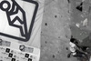 Stefano Ghisolfi of Italy climbing during finals of IFSC Climbing World cup in Kranj, Slovenia. IFSC Climbing World cup finals were held in Zlato Polje Arena in Kranj, Slovenia, on Sunday, 16th of November 2014.
