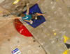 Jakob Schubert of Austriaclimbing during finals of IFSC Climbing World cup in Kranj, Slovenia. IFSC Climbing World cup finals were held in Zlato Polje Arena in Kranj, Slovenia, on Sunday, 16th of November 2014.
