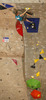 Jakob Schubert of Austriaclimbing during finals of IFSC Climbing World cup in Kranj, Slovenia. IFSC Climbing World cup finals were held in Zlato Polje Arena in Kranj, Slovenia, on Sunday, 16th of November 2014.
