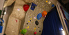 Jessica Pilz of Austria climbing during finals of IFSC Climbing World cup in Kranj, Slovenia. IFSC Climbing World cup finals were held in Zlato Polje Arena in Kranj, Slovenia, on Sunday, 16th of November 2014.
