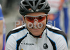 Borut Bozic of Team Cycle Collstrop at criterium of 10th Grand prix of Sencur. This is opening race for Slovene cyclists. The race was held in Sencur, Slovenia, on 26th of April, 2008.
