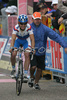 Eighteenth placed Tadej Valjavec (Slovenia) of AG2R-La Mondiale finished as 22th of 14th stage of Giro d Italia, from Verona to Alpe di Pampeago / Val di Fiemme (193 km). 14th stage was held on 24th of May 2008.
