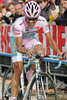 Alberto Contador Velasco (Spain) of Astana at individual mountain chronometre of 16th stage of Giro d Italia, from San Vigilio di Marebbe to Plan de Corones. 16th stage was held on 26th of May 2008.
