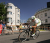 Cyclists riding during 41st Grand Prix Kranj, Filip Majcen Memorial cycle race. 41st Grand Prix Kranj was held in Kranj, Slovenia, on 31st of May 2008.
