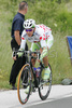 Kristjan Fajt of Slovenia (Perutnina Ptuj) at Crni Kal (GC II. category) in the 2nd stage from Piran to Koper (179 km) of the 15th Tour de Slovenie. The race was held on 12th of June, 2008.
