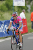 Simon Spilak of Slovenia (Lampre) at Crni Kal (GC II. category) in the 2nd stage from Piran to Koper (179 km) of the 15th Tour de Slovenie. The race was held on 12th of June, 2008.
