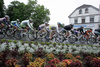Peloton in 4th stage from Celje to Novo mesto (157 km) of the 15th Tour de Slovenie. The race was held on 14th of June, 2008.
