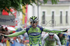 Winner Francesco Chicchi of Italia (Liquigas) in 4th stage from Celje to Novo mesto (157 km) of the 15th Tour de Slovenie. The race was held on 14th of June, 2008.
