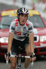 Andy Schleck (Lux, CSC-Saxo Bank) at 15th stage from Embrun (FRA) to Prato Nevoso (ITA,  183 km) of Tour de France, 2008. The stage was held on 20th of July, 2008.
