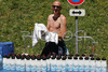 Preparing the drinkings for the cyclists of Gerolsteiner team at the finish of the 17th stage from Embrun to L Alpe-d Huez of Tour de France. The stage was held on 23rd of July, 2008 and it was 210,5 km long.
