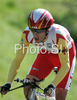Arturo Mora Ortiz of Spain riding during U23 time trial race of UCI Road Cycling World Championships in Varese, Italy. U23 time trial of UCI Road cycling World Championships was held in Varese, Italy, on Tuesday 23rd of September 2008.
