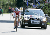 Daniel Kreutzfeldt of Denmark riding during U23 time trial race of UCI Road Cycling World Championships in Varese, Italy. U23 time trial of UCI Road cycling World Championships was held in Varese, Italy, on Tuesday 23rd of September 2008.
