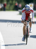 Daniel Kreutzfeldt of Denmark riding during U23 time trial race of UCI Road Cycling World Championships in Varese, Italy. U23 time trial of UCI Road cycling World Championships was held in Varese, Italy, on Tuesday 23rd of September 2008.
