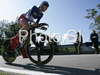 Nicolas Boisson of France riding during U23 time trial race of UCI Road Cycling World Championships in Varese, Italy. U23 time trial of UCI Road cycling World Championships was held in Varese, Italy, on Tuesday 23rd of September 2008.
