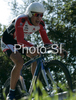 Matthias Brandle of Austria riding during U23 time trial race of UCI Road Cycling World Championships in Varese, Italy. U23 time trial of UCI Road cycling World Championships was held in Varese, Italy, on Tuesday 23rd of September 2008.
