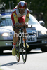 Rafael Serrano Fernandez of Spain riding during U23 time trial race of UCI Road Cycling World Championships in Varese, Italy. U23 time trial of UCI Road cycling World Championships was held in Varese, Italy, on Tuesday 23rd of September 2008.
