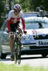 Marcel Wyss of Switzerland riding during U23 time trial race of UCI Road Cycling World Championships in Varese, Italy. U23 time trial of UCI Road cycling World Championships was held in Varese, Italy, on Tuesday 23rd of September 2008.
