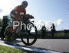 Second placed Patrick Gretsch of Germany riding during U23 time trial race of UCI Road Cycling World Championships in Varese, Italy. U23 time trial of UCI Road cycling World Championships was held in Varese, Italy, on Tuesday 23rd of September 2008.
