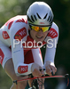 Michael Faerk Christensen of Denmark riding during U23 time trial race of UCI Road Cycling World Championships in Varese, Italy. U23 time trial of UCI Road cycling World Championships was held in Varese, Italy, on Tuesday 23rd of September 2008.
