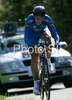 Winner Adriano Malori of Italy riding during U23 time trial race of UCI Road Cycling World Championships in Varese, Italy. U23 time trial of UCI Road cycling World Championships was held in Varese, Italy, on Tuesday 23rd of September 2008.
