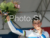 Winner Adriano Malori of Italy celebrating his medal won in U23 time trial race of UCI Road Cycling World Championships in Varese, Italy. U23 time trial of UCI Road cycling World Championships was held in Varese, Italy, on Tuesday 23rd of September 2008.
