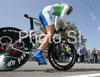 Polona Batagelj of Slovenia riding during Women elite time trial race of UCI Road Cycling World Championships in Varese, Italy. Women elite time trial of UCI Road cycling World Championships was held in Varese, Italy, on Wednesday 24th of September 2008.

