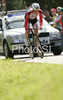 Second placed Christiane Soeder of Austria riding during Women elite time trial race of UCI Road Cycling World Championships in Varese, Italy. Women elite time trial of UCI Road cycling World Championships was held in Varese, Italy, on Wednesday 24th of September 2008.
