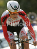 Second placed Christiane Soeder of Austria riding during Women elite time trial race of UCI Road Cycling World Championships in Varese, Italy. Women elite time trial of UCI Road cycling World Championships was held in Varese, Italy, on Wednesday 24th of September 2008.
