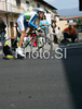 Gregor Gazvoda of Slovenia riding during Men elite time trial race of UCI Road Cycling World Championships in Varese, Italy. Men elite time trial of UCI Road cycling World Championships was held in Varese, Italy, on Thursday 25th of September 2008.
