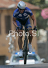 Matti Helminen of Finland riding during Men elite time trial race of UCI Road Cycling World Championships in Varese, Italy. Men elite time trial of UCI Road cycling World Championships was held in Varese, Italy, on Thursday 25th of September 2008.
