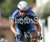 Matti Helminen of Finland riding during Men elite time trial race of UCI Road Cycling World Championships in Varese, Italy. Men elite time trial of UCI Road cycling World Championships was held in Varese, Italy, on Thursday 25th of September 2008.

