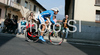 Manuel Quinziato of Italy riding during Men elite time trial race of UCI Road Cycling World Championships in Varese, Italy. Men elite time trial of UCI Road cycling World Championships was held in Varese, Italy, on Thursday 25th of September 2008.
