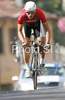 Tony Martin of Germany riding during Men elite time trial race of UCI Road Cycling World Championships in Varese, Italy. Men elite time trial of UCI Road cycling World Championships was held in Varese, Italy, on Thursday 25th of September 2008.
