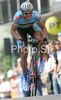 Sixth placed Stin Devolder of Belgium riding during Men elite time trial race of UCI Road Cycling World Championships in Varese, Italy. Men elite time trial of UCI Road cycling World Championships was held in Varese, Italy, on Thursday 25th of September 2008.
