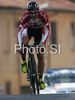 Second placed Svein Tuft of Canada riding during Men elite time trial race of UCI Road Cycling World Championships in Varese, Italy. Men elite time trial of UCI Road cycling World Championships was held in Varese, Italy, on Thursday 25th of September 2008.
