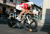 Winner Bert Grabsch of Germany riding during Men elite time trial race of UCI Road Cycling World Championships in Varese, Italy. Men elite time trial of UCI Road cycling World Championships was held in Varese, Italy, on Thursday 25th of September 2008.

