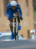 Marco Pinotti of Italy riding during Men elite time trial race of UCI Road Cycling World Championships in Varese, Italy. Men elite time trial of UCI Road cycling World Championships was held in Varese, Italy, on Thursday 25th of September 2008.
