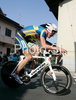 Gustav Larsson of Sweden riding during Men elite time trial race of UCI Road Cycling World Championships in Varese, Italy. Men elite time trial of UCI Road cycling World Championships was held in Varese, Italy, on Thursday 25th of September 2008.
